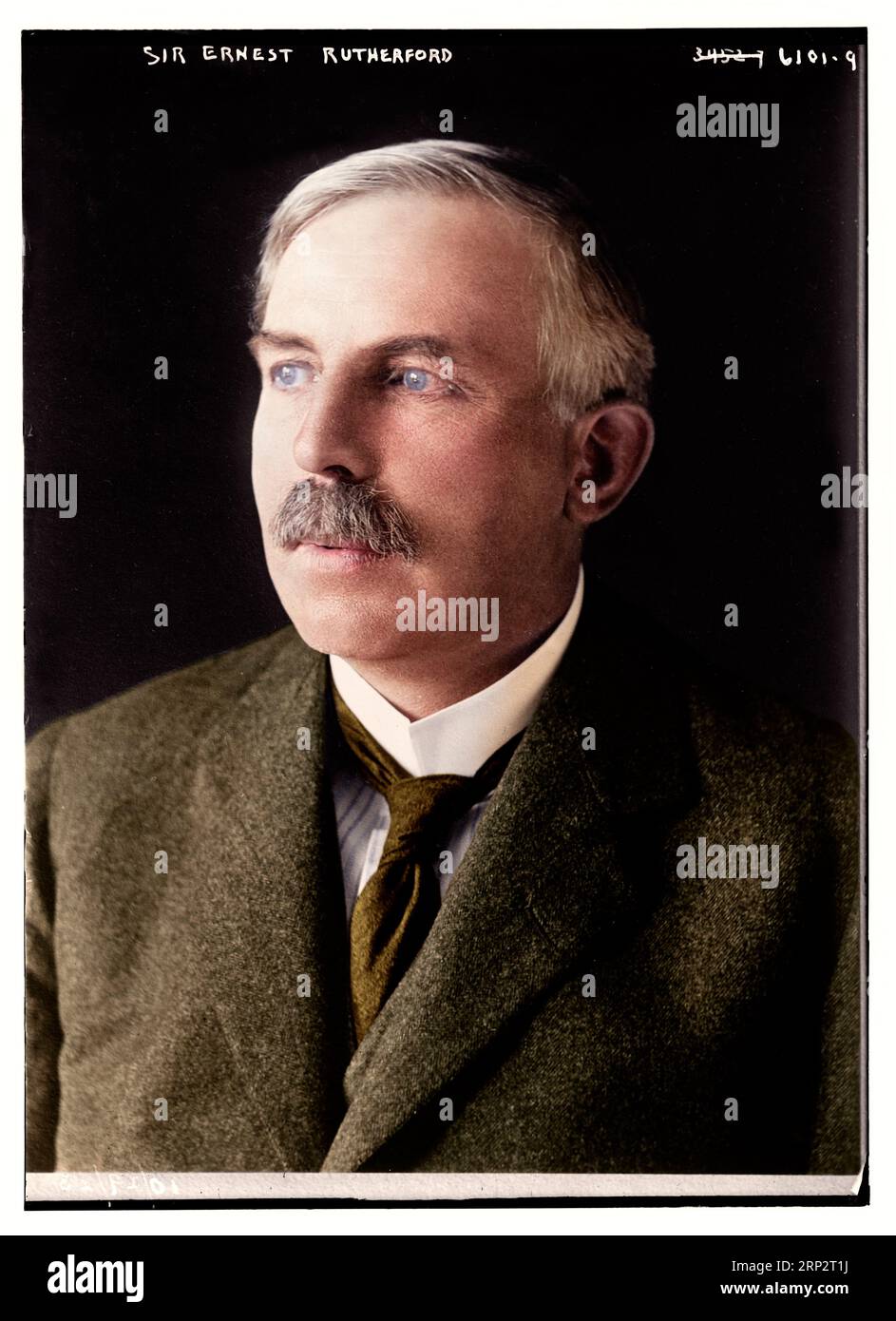 Sir Ernest Rutherford. Ungefähr 1920er, nach Rutherfords Auftritt. Stockfoto