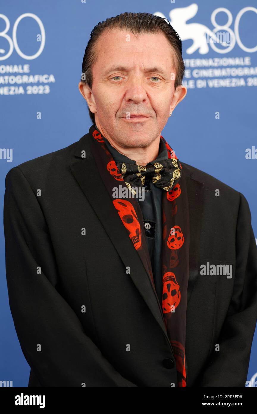 David Bennent beim Photocall zum Kinofilm die Theorie von Allem / die Theorie von allem auf der Biennale di Venezia 2023 / 80. Internationale Filmfestspiele von Venedig im Palazzo del Casino. Venedig, 03.09.2023 Stockfoto