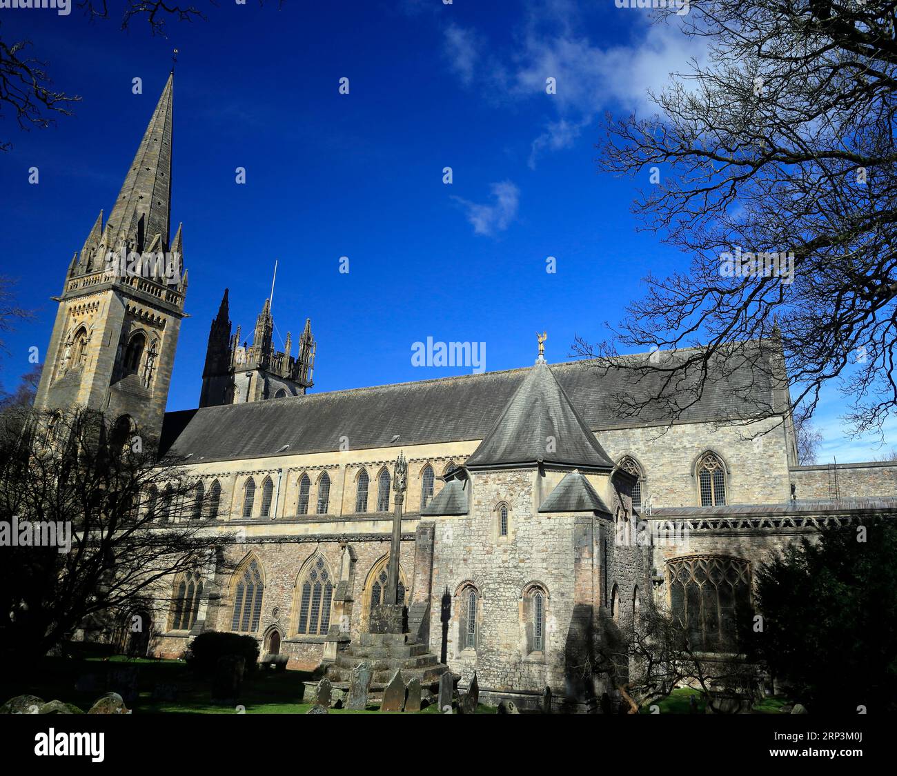 Llandaff Cathedral, Cardiff, South Wales. Stockfoto