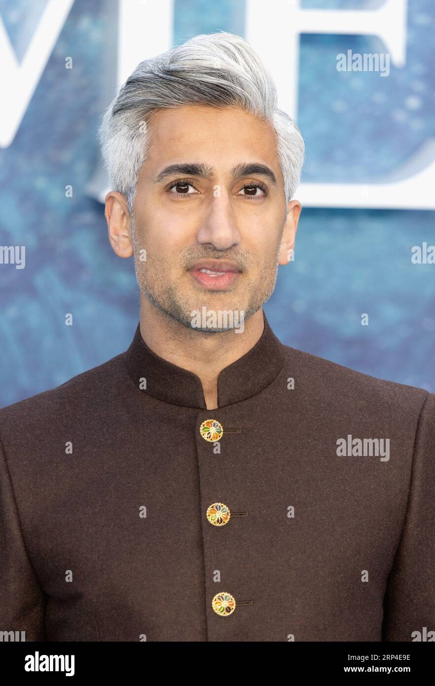 London, Großbritannien. 15. Mai 2023. Tan France besucht die Little Mermaid UK Premiere Arrivals am Odeon Luxe Leicester Square in London. Credit: S.A.M./Alamy Live News Stockfoto