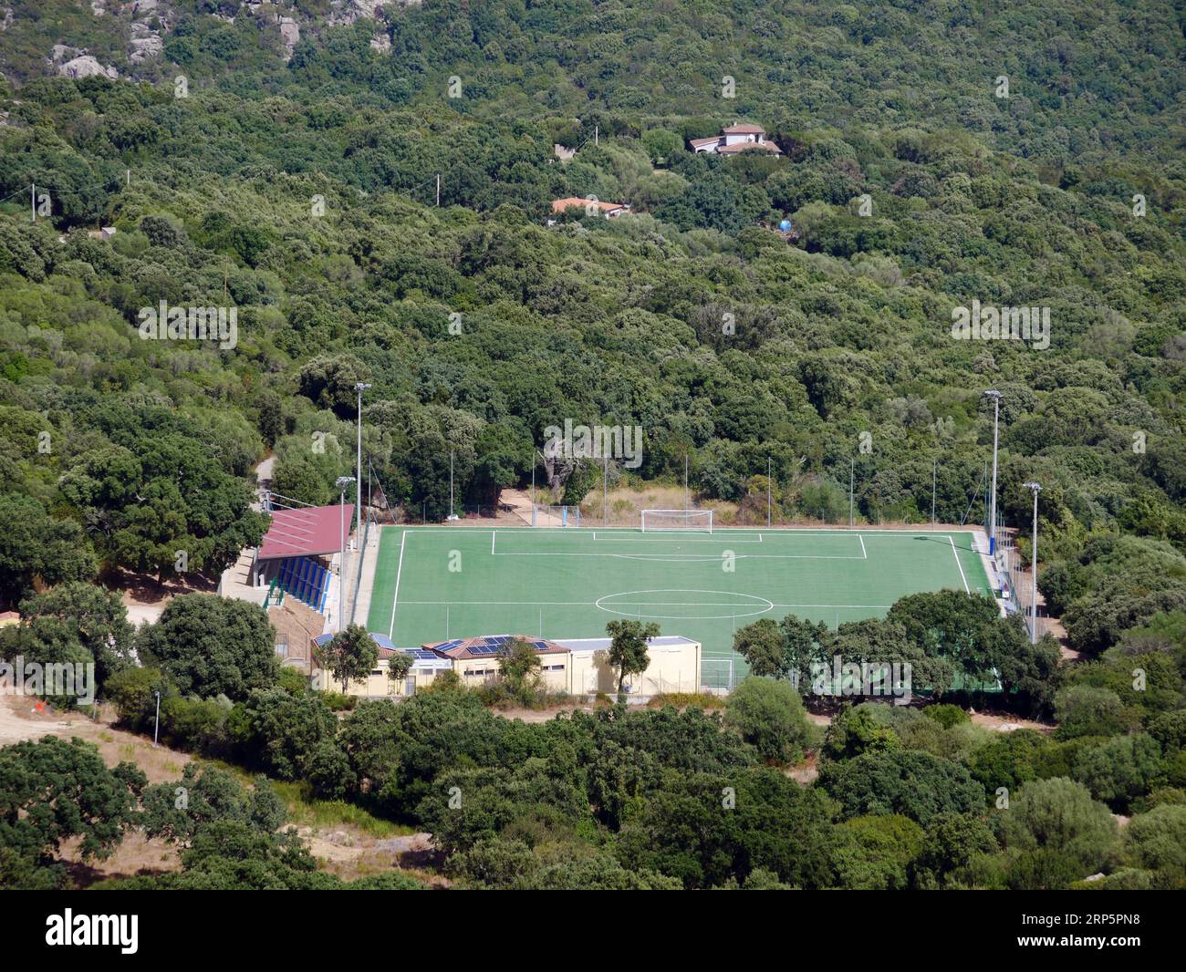 Luogosanto, kleines Dorf in Sarfinia, Italien Stockfoto