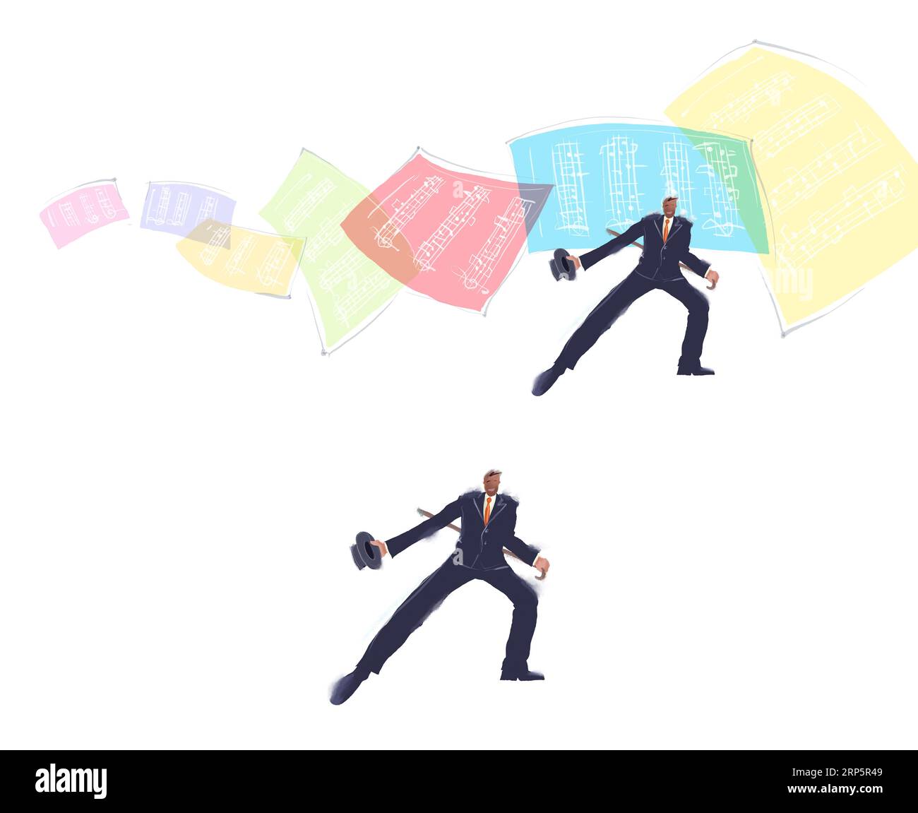Leistung und Freizeit Stockfoto