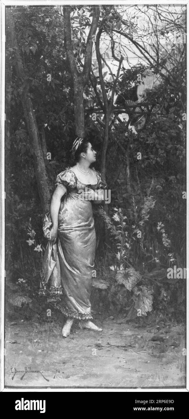 Amourette 1870 von Etienne-Prosper Berne-Bellecour Stockfoto