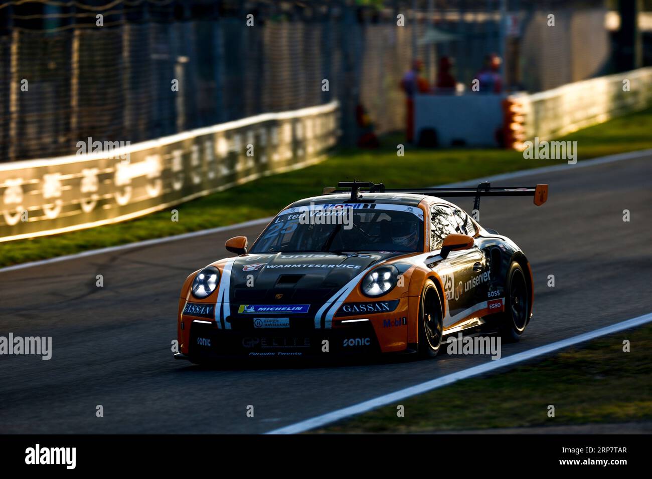 #25 Larry Ten Voorde (NL, Team GP Elite), Porsche Mobil 1 Supercup beim Autodromo Nazionale Monza am 1. September 2023 in Monza, Italien. (Foto von HIGH TWO) Stockfoto