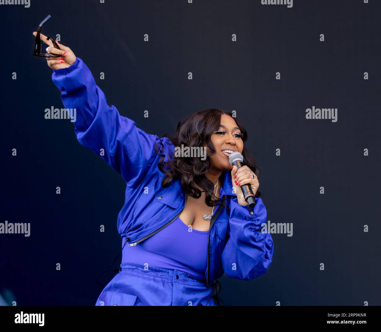 Austin, Texas. Oktober 2022. Jazmine Sullivan tritt beim ACL Music fest in Austin, Texas, auf. Quelle: Nick Paruch/Alamy Live News Stockfoto