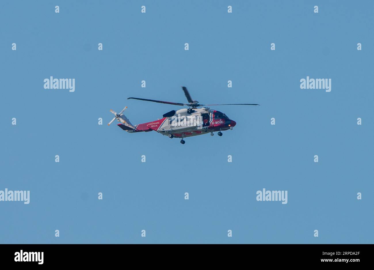 HM Coastgaurd Sikorsky S-92 Stockfoto