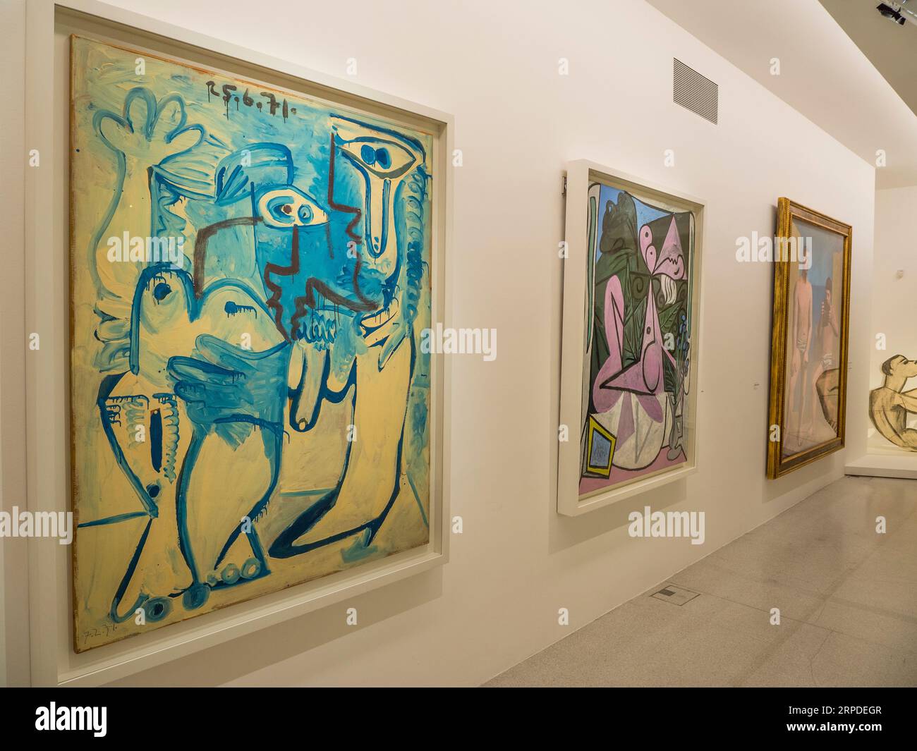 Picasso Paintings, Picasso Museum, Paris Frankreich, Europa, EU. Stockfoto