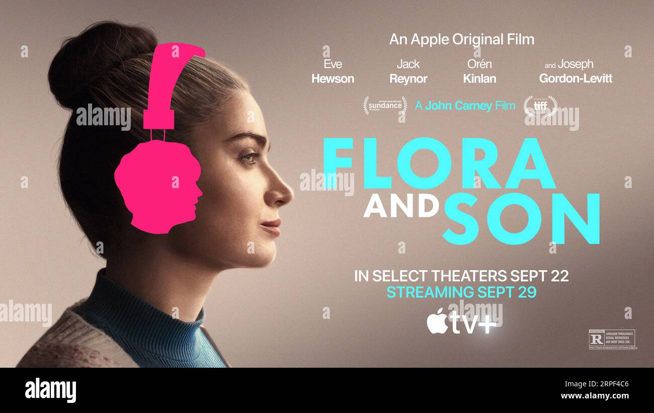 Flora und Son Eve Hewson Poster Stockfoto