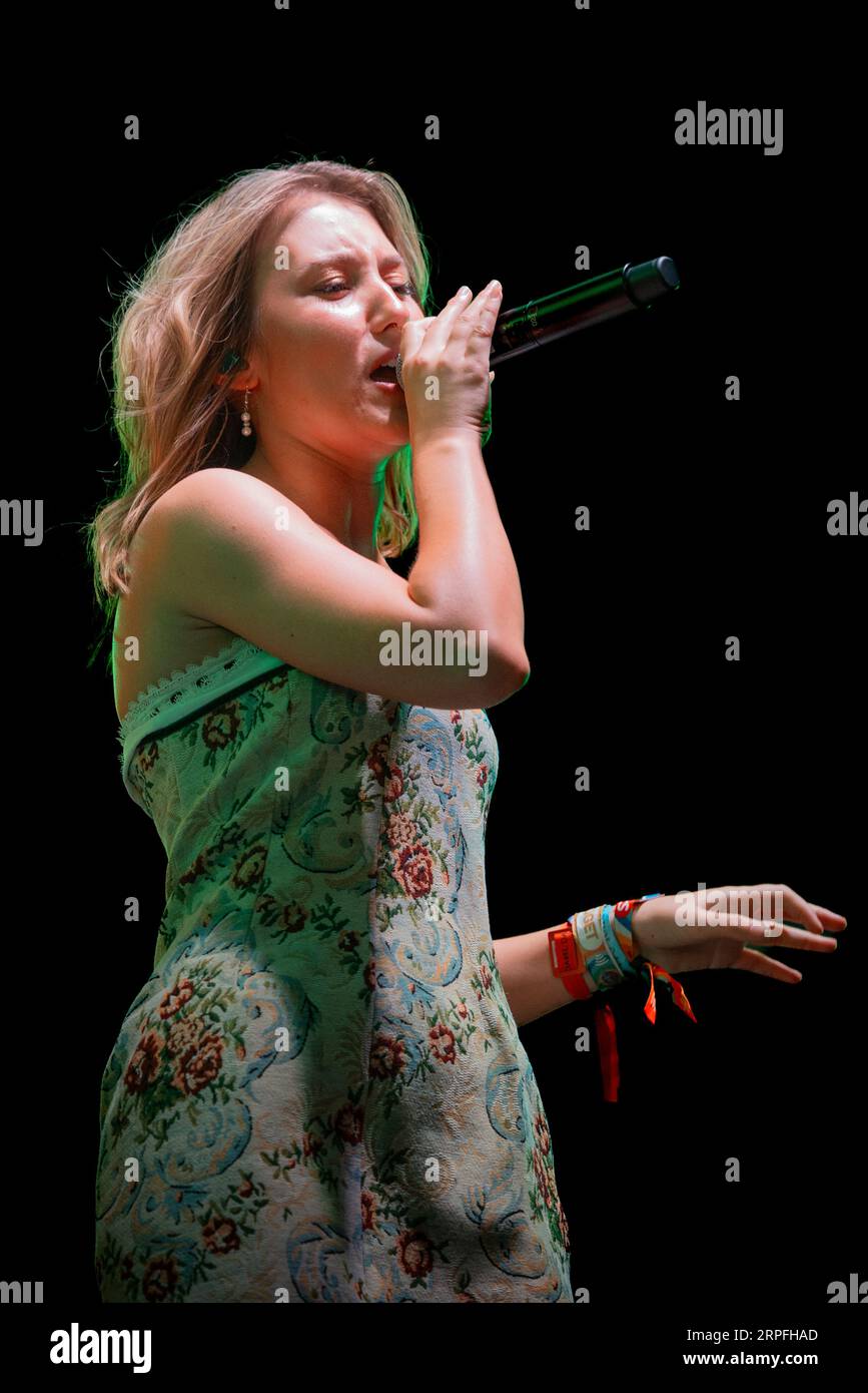 Ungarn 15. August 2023 Hanna Grae live beim Sziget Festival in Budapest © Andrea Ripamonti / Alamy Stockfoto