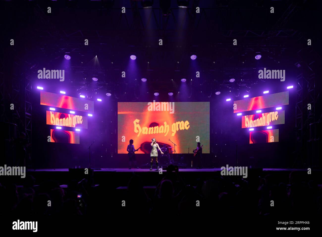 Ungarn 15. August 2023 Hanna Grae live beim Sziget Festival in Budapest © Andrea Ripamonti / Alamy Stockfoto