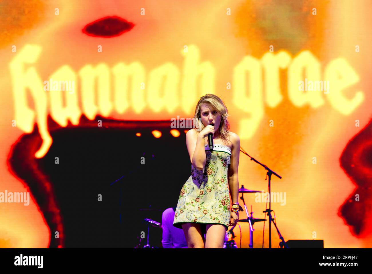 Ungarn 15. August 2023 Hanna Grae live beim Sziget Festival in Budapest © Andrea Ripamonti / Alamy Stockfoto