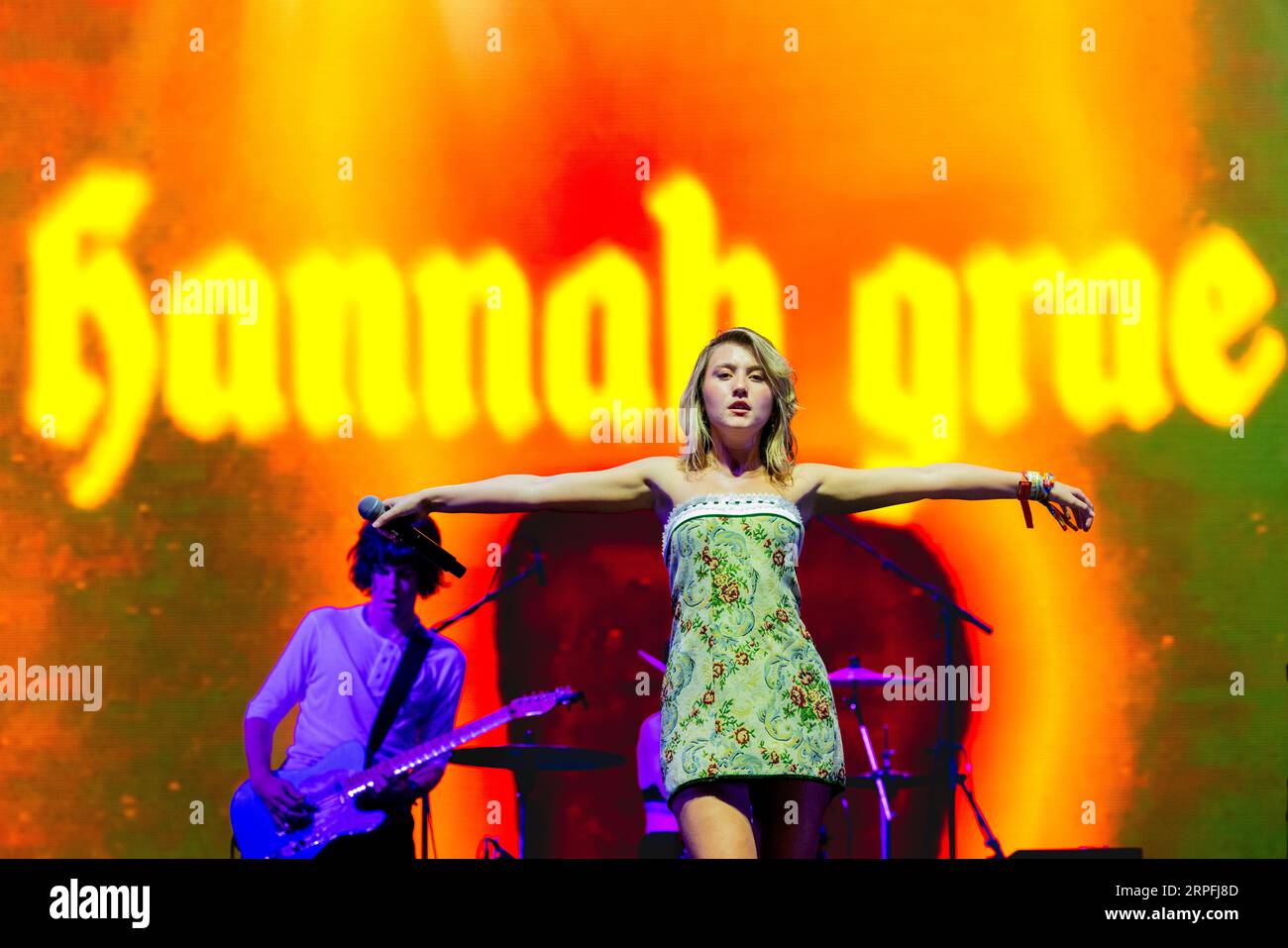 Ungarn 15. August 2023 Hanna Grae live beim Sziget Festival in Budapest © Andrea Ripamonti / Alamy Stockfoto