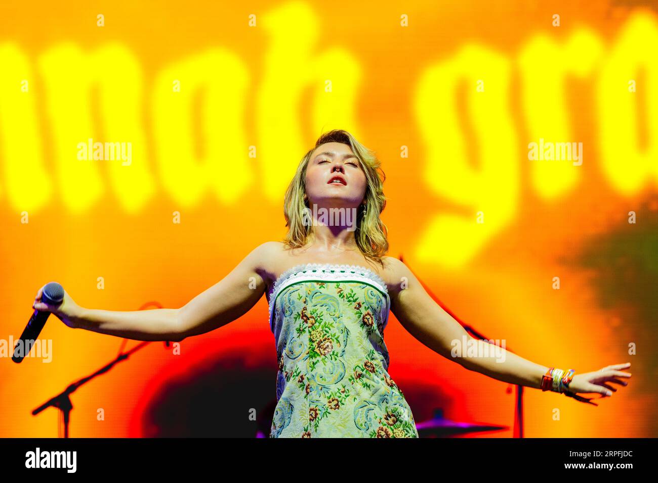 Ungarn 15. August 2023 Hanna Grae live beim Sziget Festival in Budapest © Andrea Ripamonti / Alamy Stockfoto
