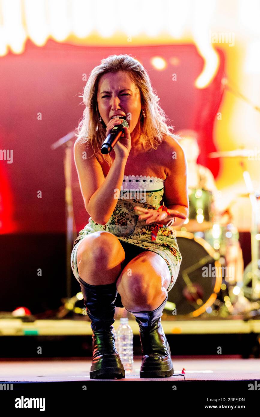 Ungarn 15. August 2023 Hanna Grae live beim Sziget Festival in Budapest © Andrea Ripamonti / Alamy Stockfoto