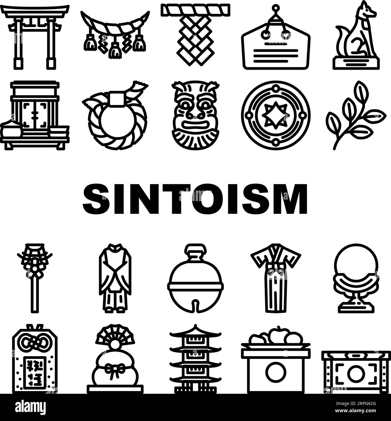 Shinto Symbole und Ikonen