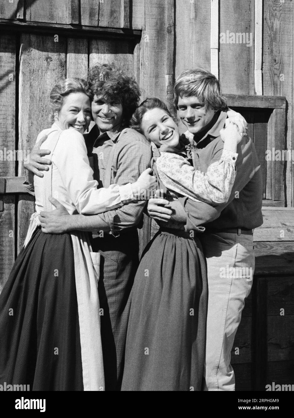 KLEINES HAUS an der PRAIRIE Michael Landon Melissa Gilbert Stockfoto