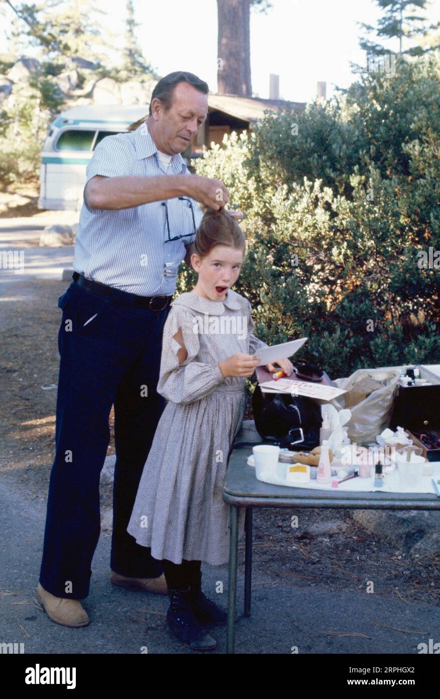 KLEINES HAUS an der PRAIRIE Michael Landon Melissa Gilbert Stockfoto