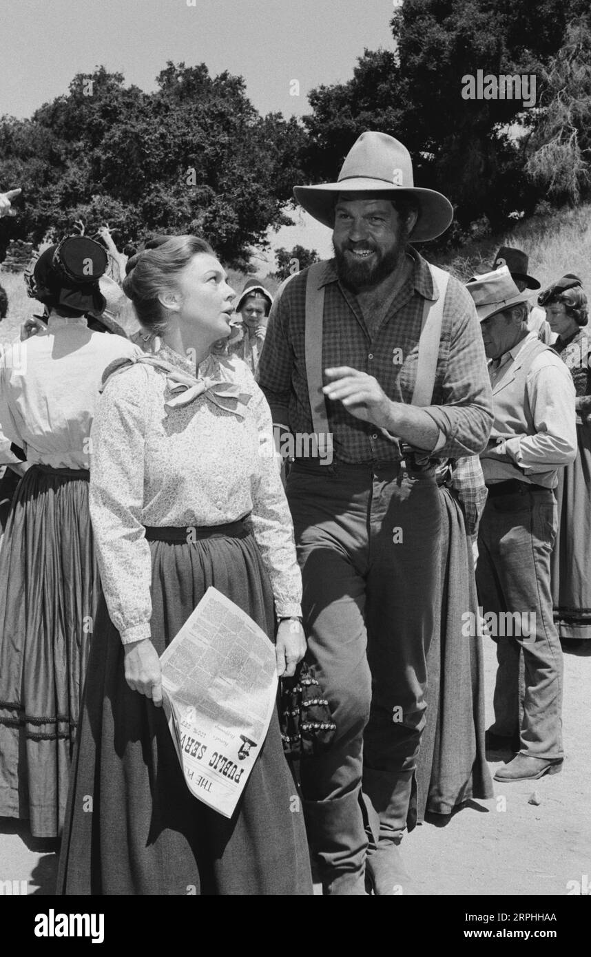 KLEINES HAUS an der PRAIRIE Michael Landon Melissa Gilbert Stockfoto