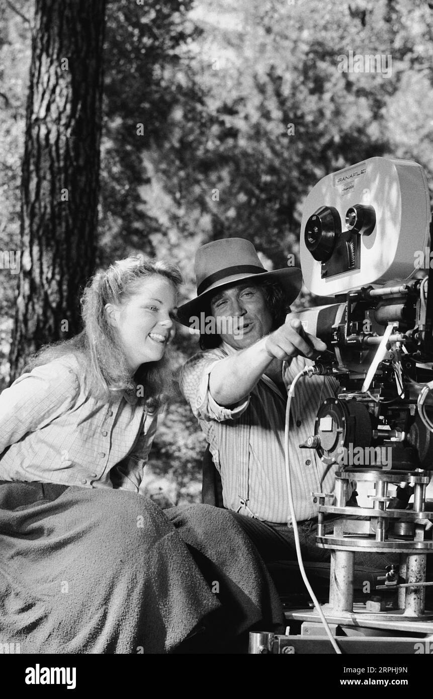 KLEINES HAUS an der PRAIRIE Michael Landon Melissa Gilbert Stockfoto