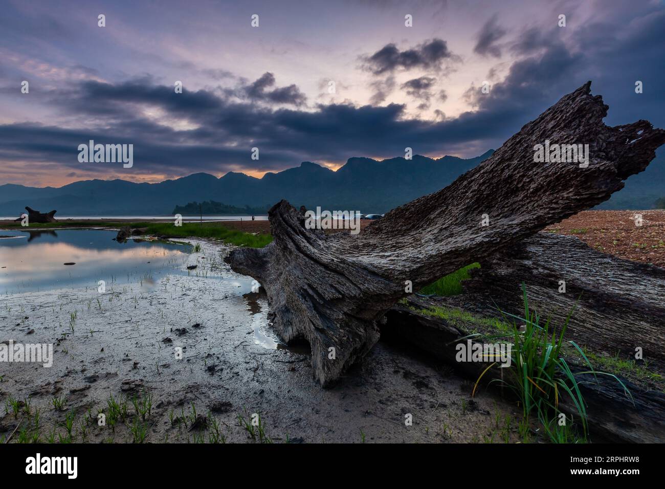 Pedu’s Lake im Bundesstaat Kedah in Malaysia Stockfoto