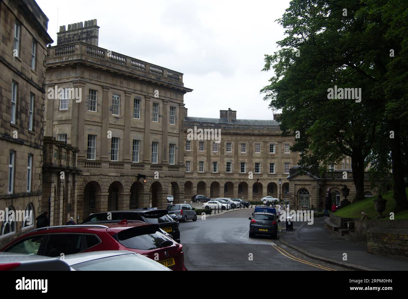 Buxton Crescent, Buxton, England, Großbritannien Stockfoto