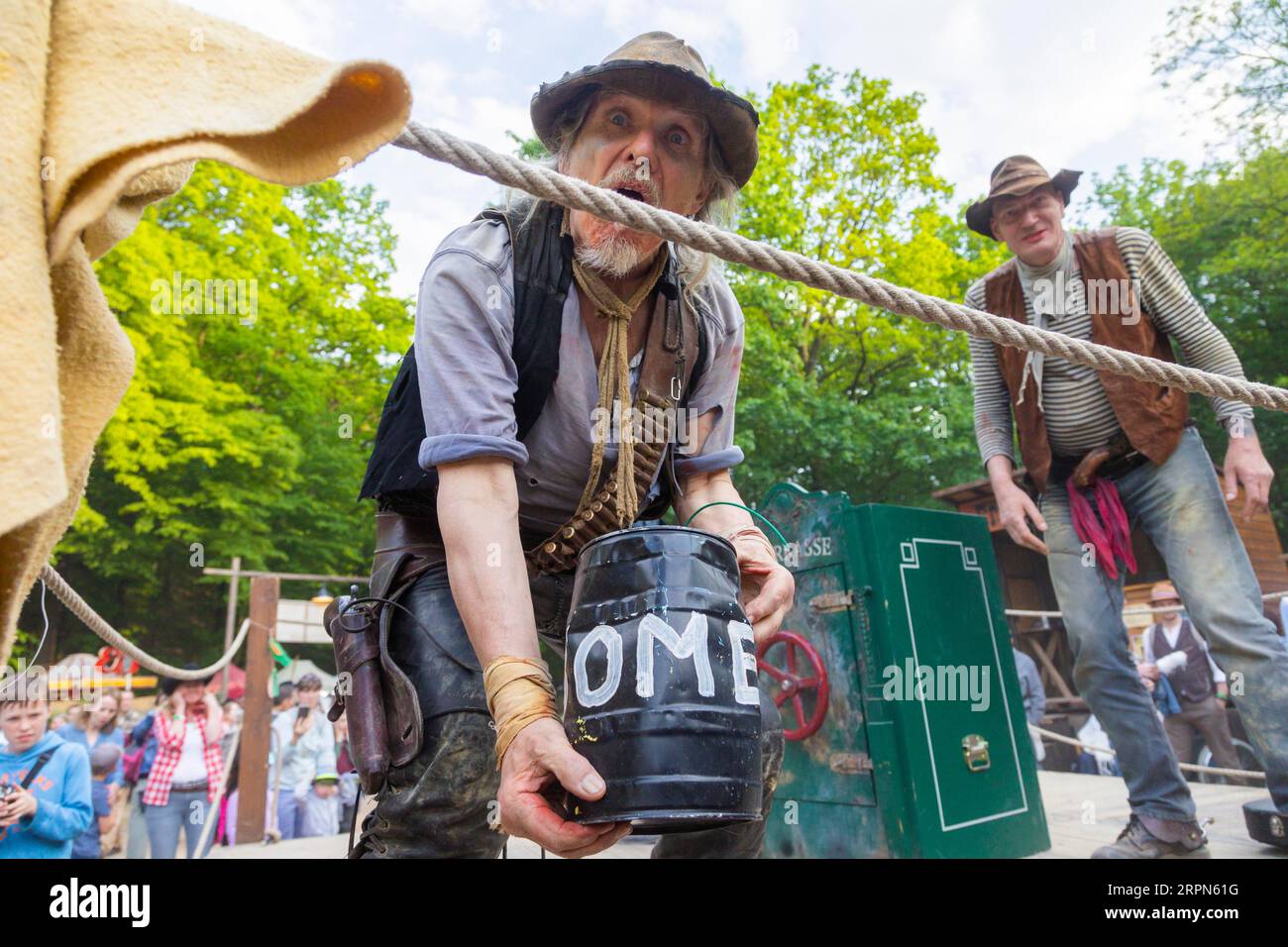 Karl May Festival Radebeul Stockfoto