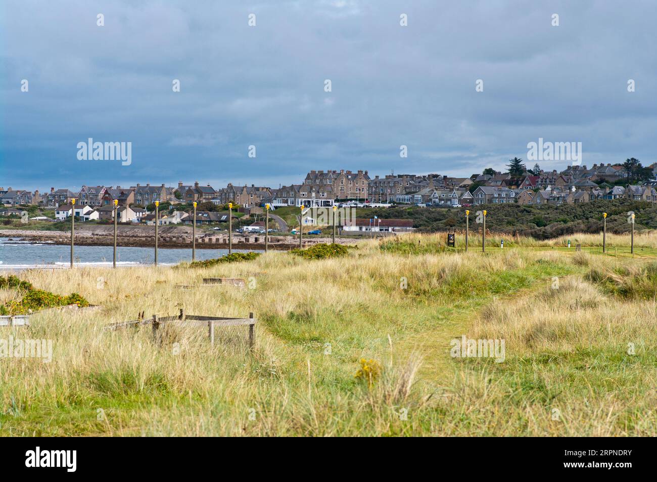 Schottische Stadt Lossiemouth Moray Scotland Stockfoto