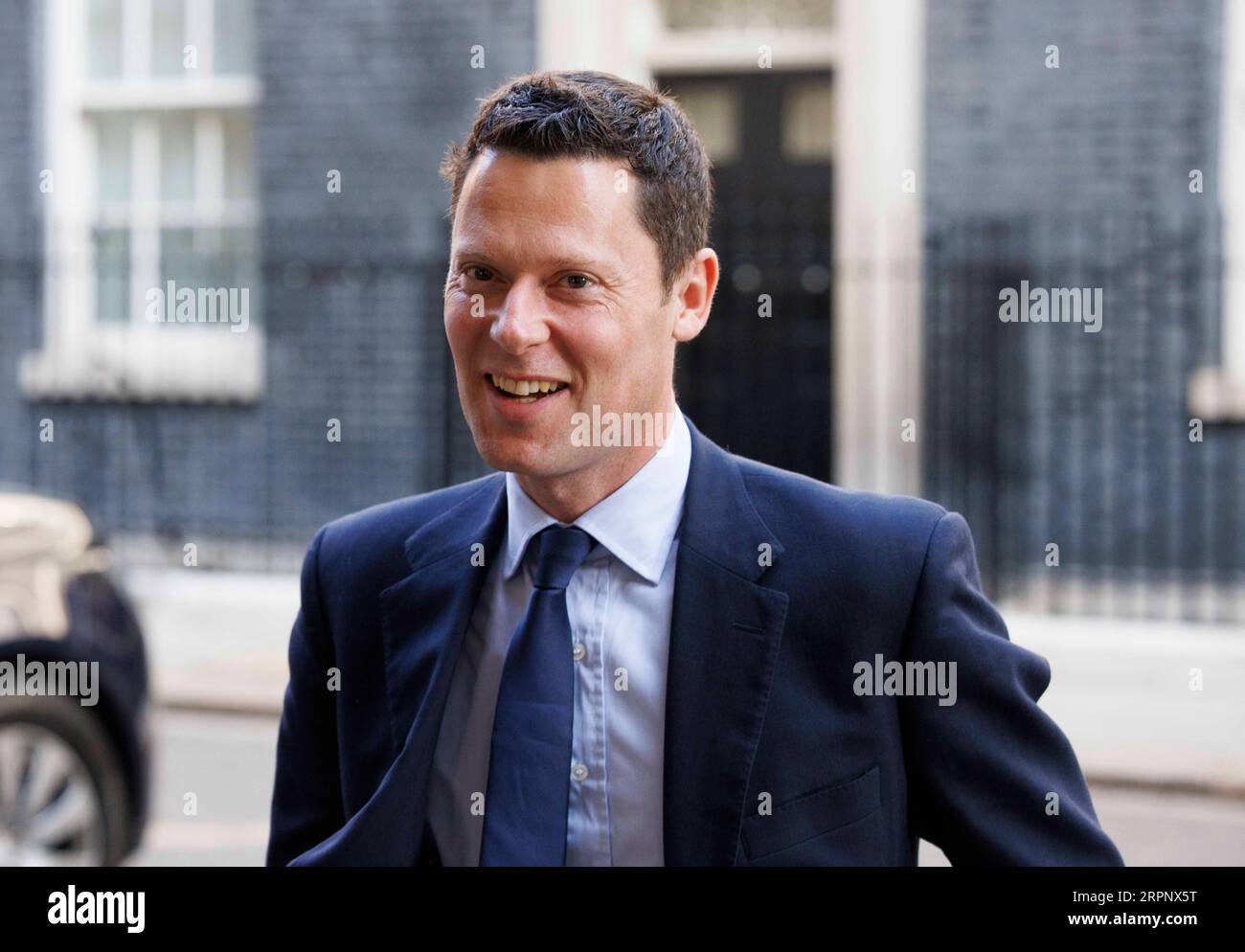 London, Großbritannien. September 2023. Alex Chalk, Lord Chancellor und Secretary of State for Justice, verlässt die erste Kabinettssitzung nach der Sommerpause. Quelle: Mark Thomas/Alamy Live News Stockfoto