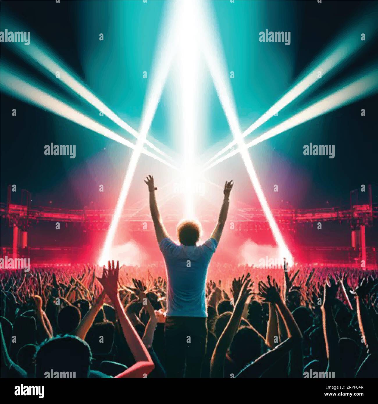 Menschen bei country show Stock-Vektorgrafiken kaufen - Alamy