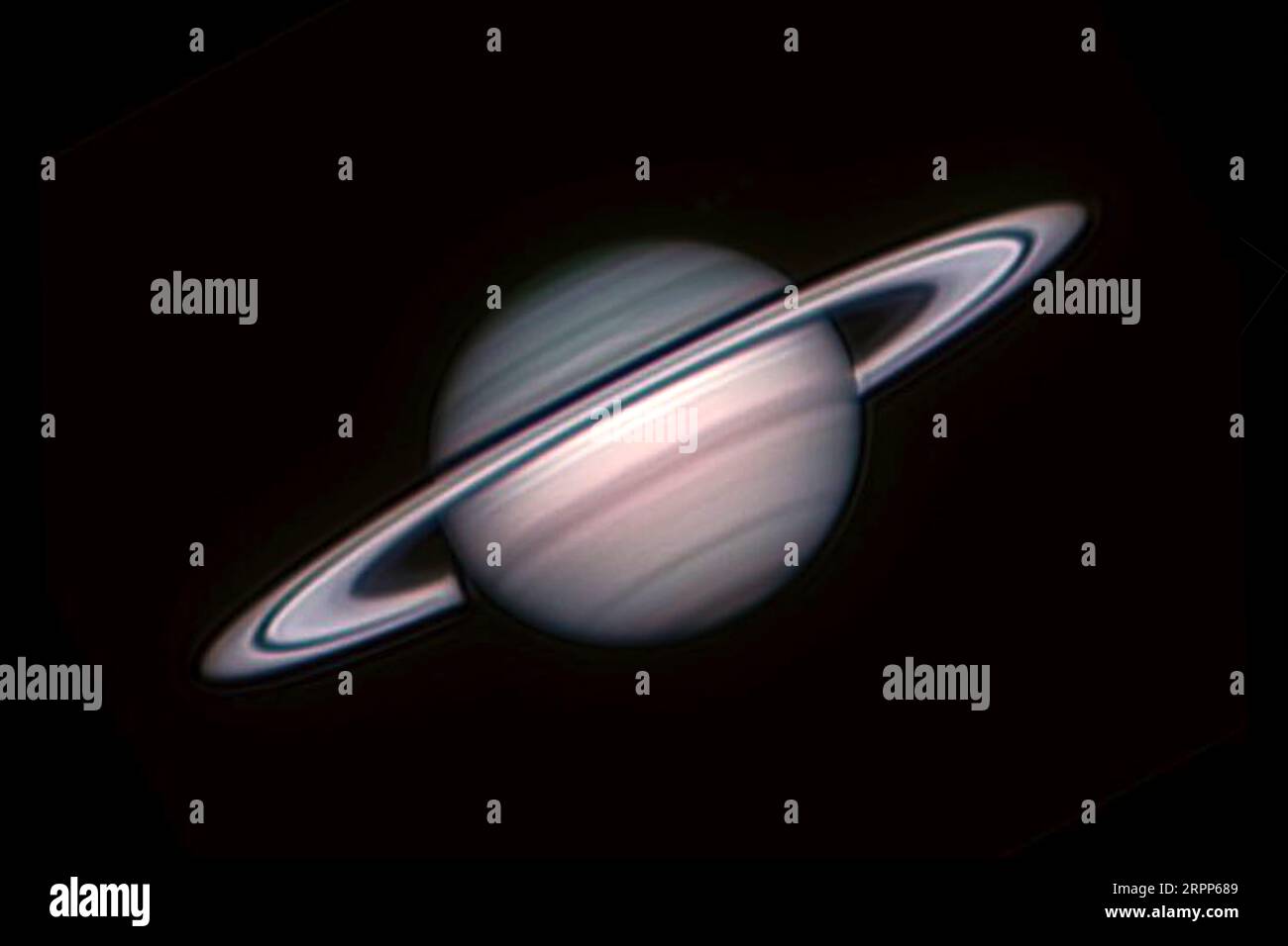 Der Planet saturn Stockfoto