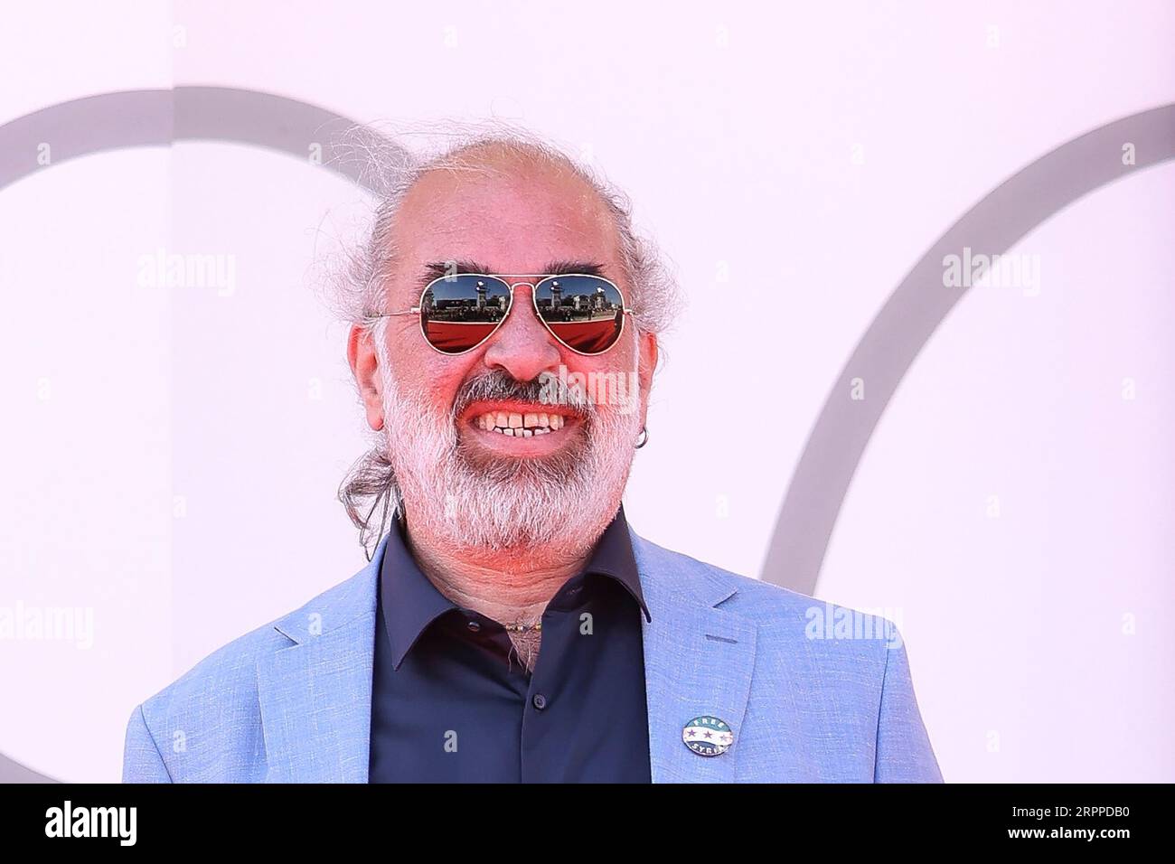 Muhammad Rashi Mohamad Al Rashi poses for photographers upon arrival for the premiere ...