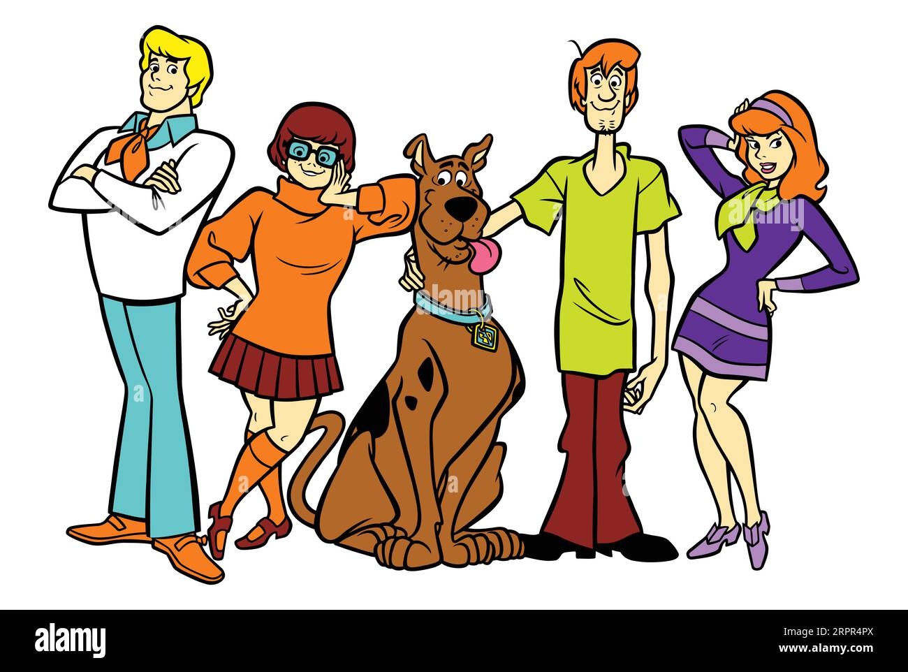 scooby doo 3 Typografie T-Shirt Design, T-Shirt Print, Kalligraphie, Beschriftung, T-Shirt Designs, Silhouette-T-Shirt-Design Stock Vektor