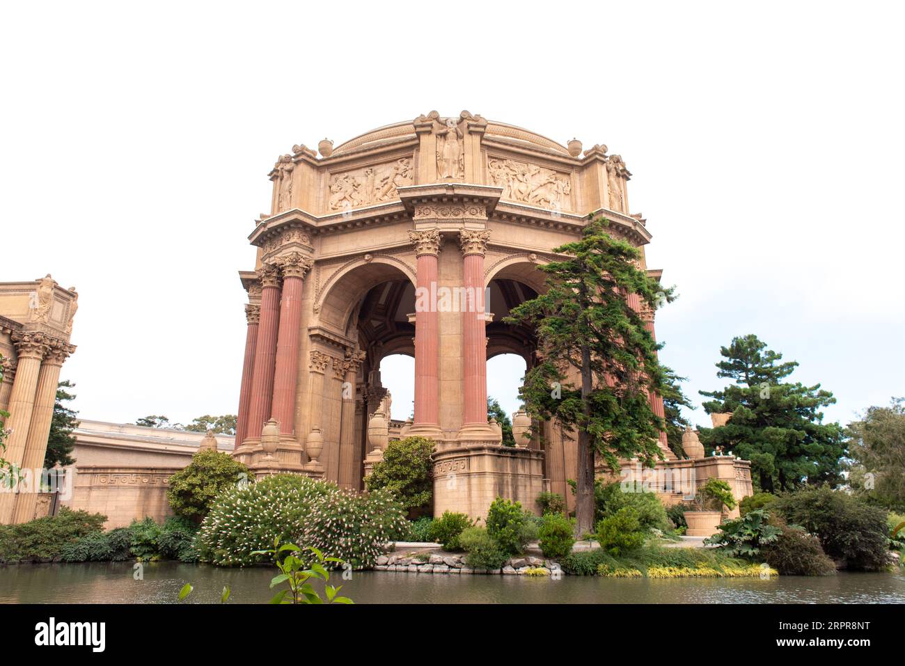 Palace of Fine Arts, San Francisco Stockfoto