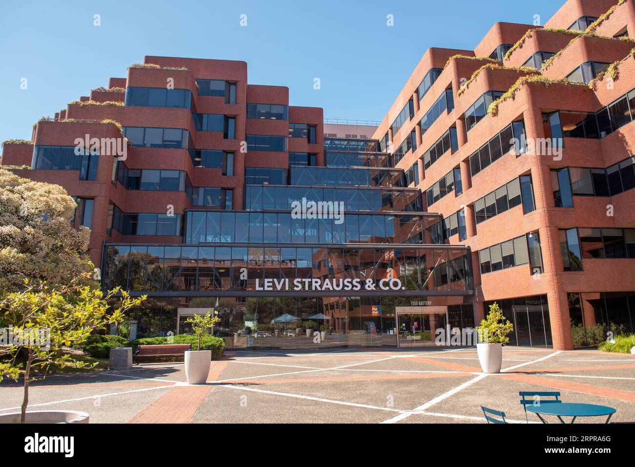 Levi's Plaza, San Francisco Stockfoto