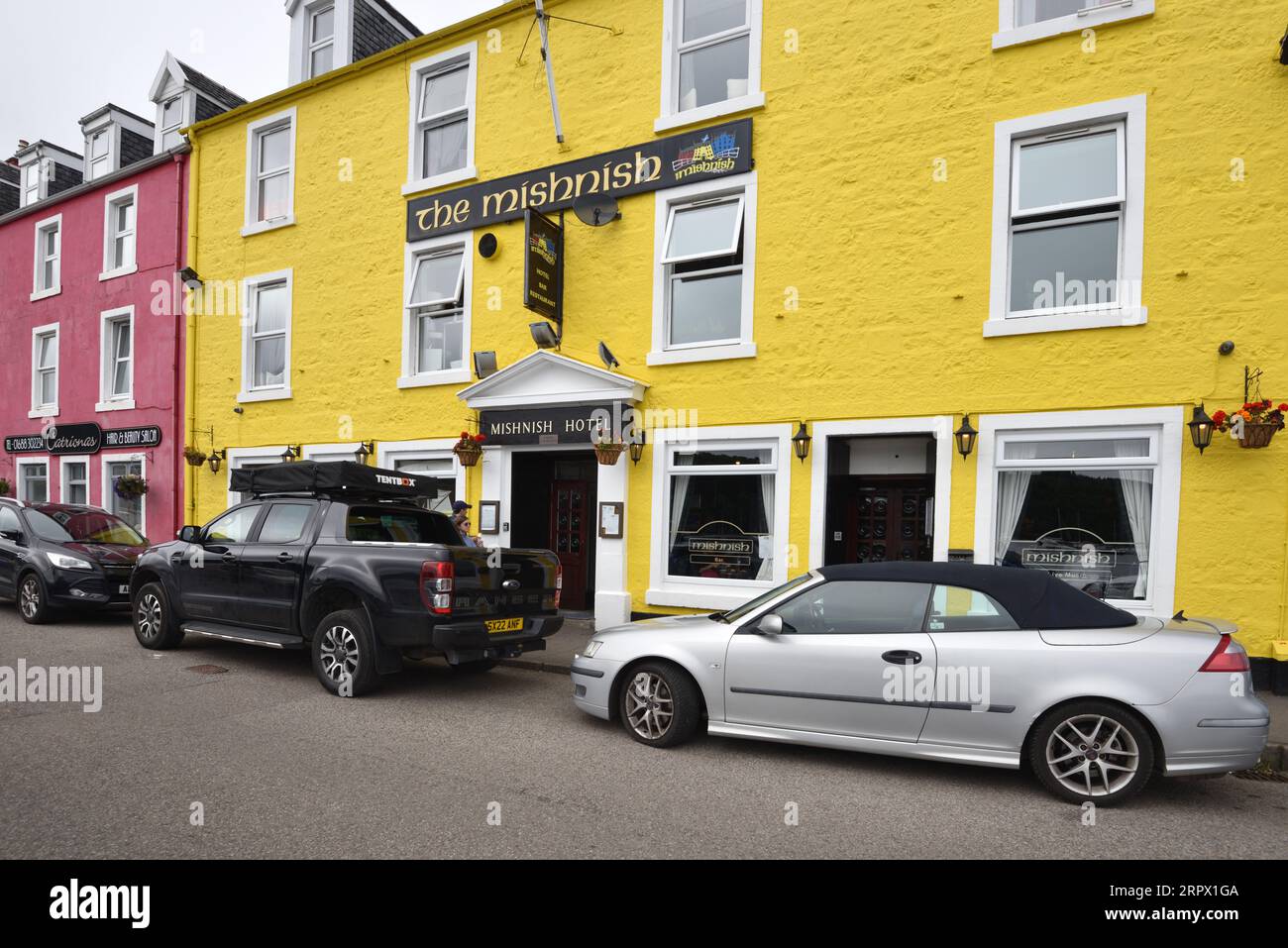 Das Wasser, Tobermory, Isle of Mull Schottland. Stockfoto