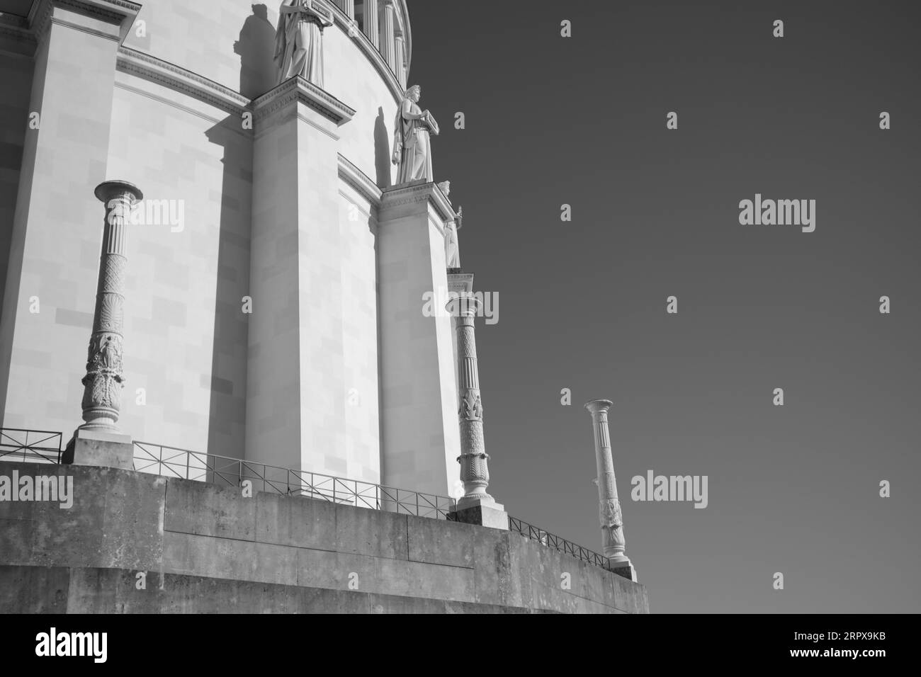 Befreiungshalle in Kelheim. Hochwertige Fotos Stockfoto