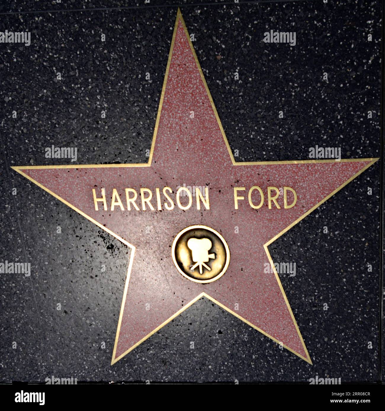 Hollywood Walk of Fame - Harrison Ford Stockfoto