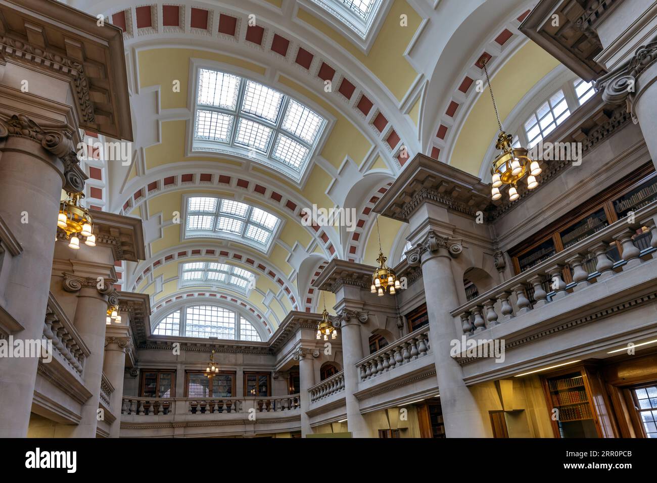 Hornby Library, Liverpool Central Library, England, Großbritannien Stockfoto