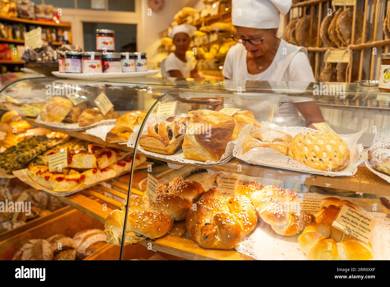 Bozen Italien, Südtirol, Nord, Bäckerei Stockfoto