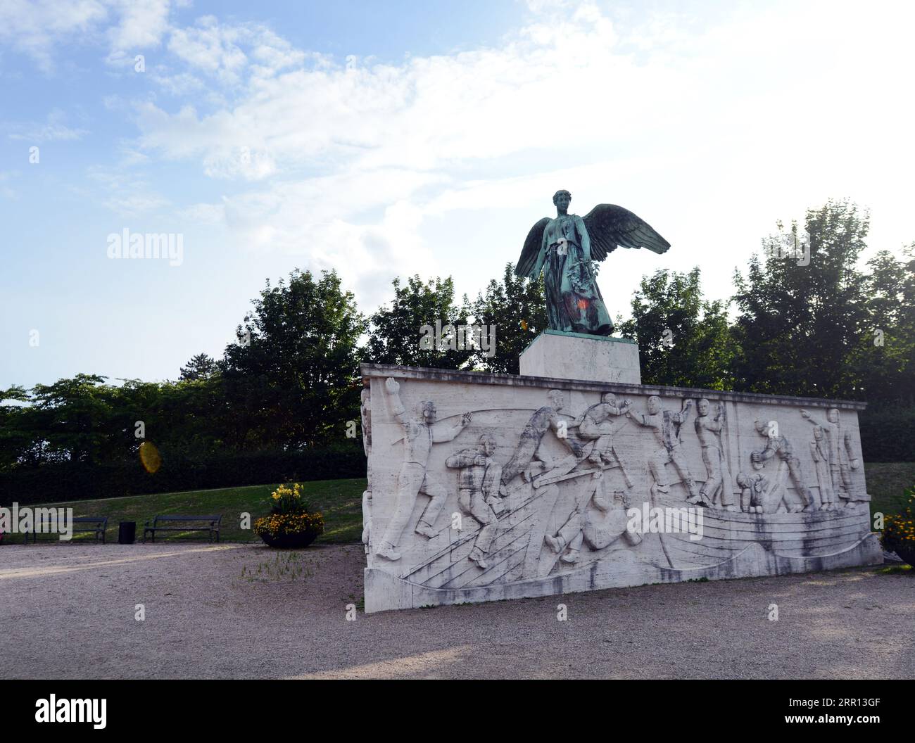 Die maritimen Denkmäler in Kopenhagen, Dänemark. Stockfoto