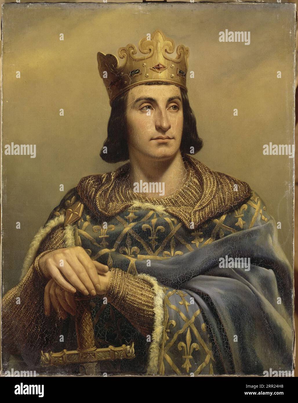 König Philipp II. Von Frankreich 1837 von Louis-Félix Amiel Stockfoto