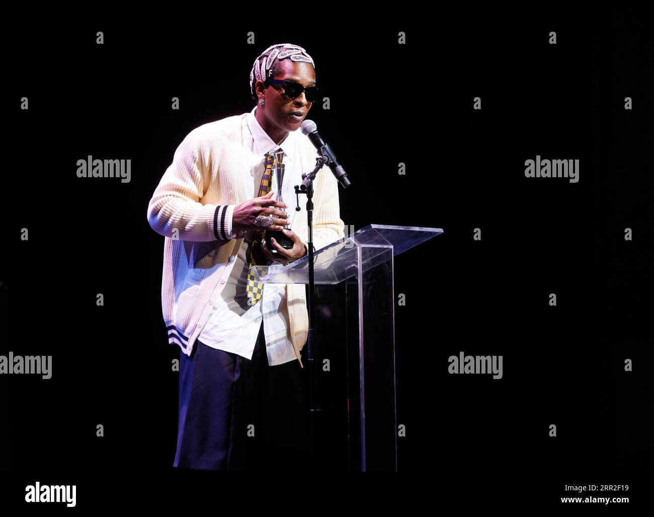 5. September 2023, New York, New York, USA: ASAP Rocky nimmt an der 16. Jährlichen Harlem's Fashion Row Fashion Show and Style Awards im Apollo Theater in New York Teil. (Credit Image: © Photo Image Press via ZUMA Press Wire) NUR REDAKTIONELLE VERWENDUNG! Nicht für kommerzielle ZWECKE! Stockfoto