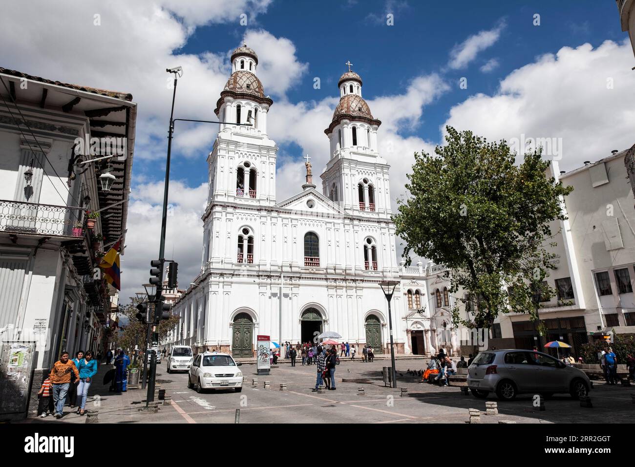 Santo Domingo-Kirche in Cuenca, Ecuador Stockfoto