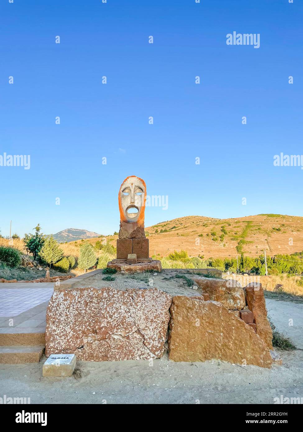 Italien, Sizilien, Santo Stefano Quisquina, Andromeda Theater Stockfoto