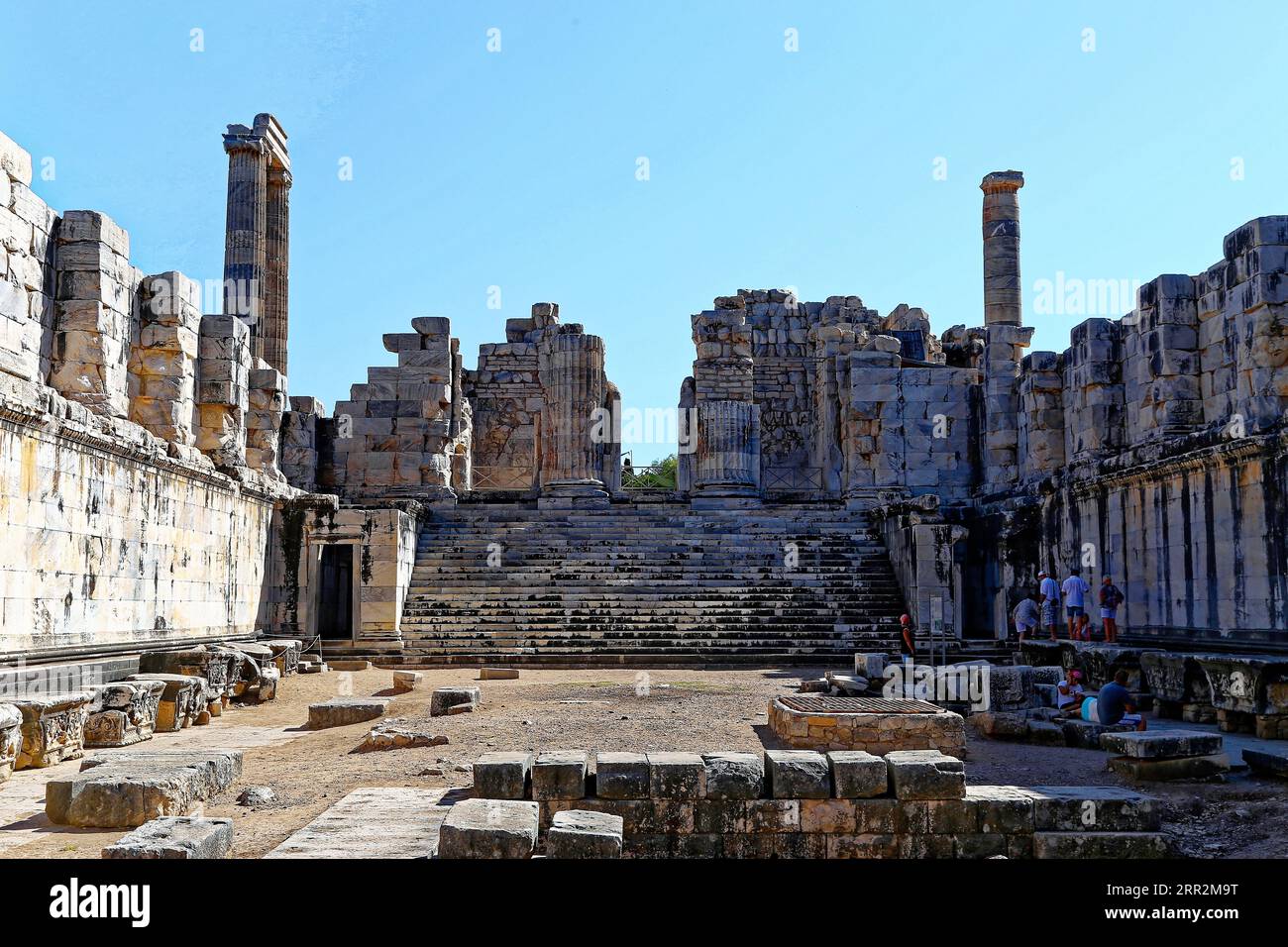 Didyma, Tempel des Apollo, Türkei Stockfoto