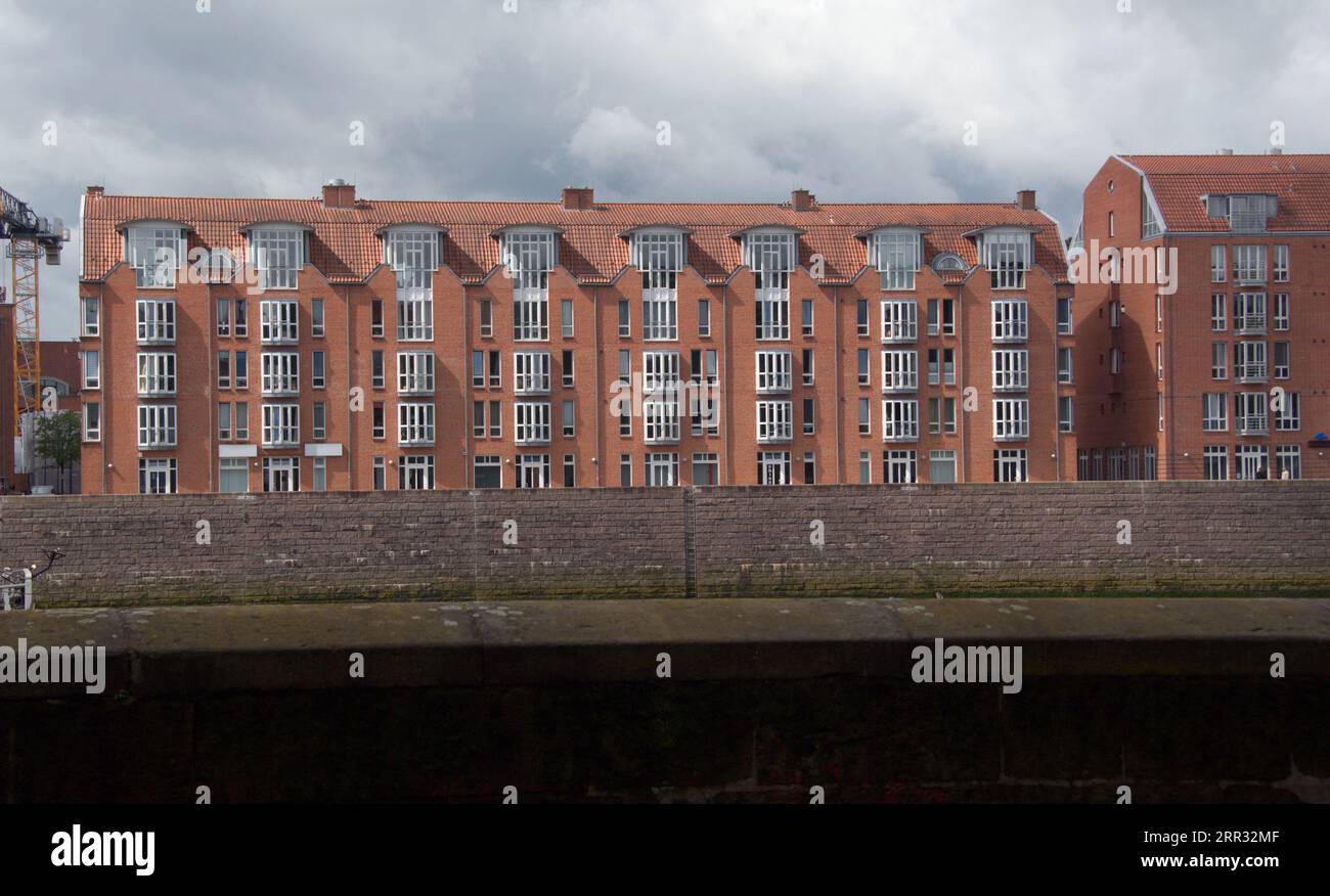 Gebäude in Bremen, Deutschland Stockfoto