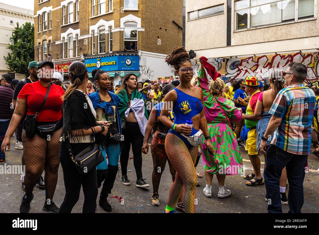 Notting Hill Karneval 2023 Sonntag Stockfoto