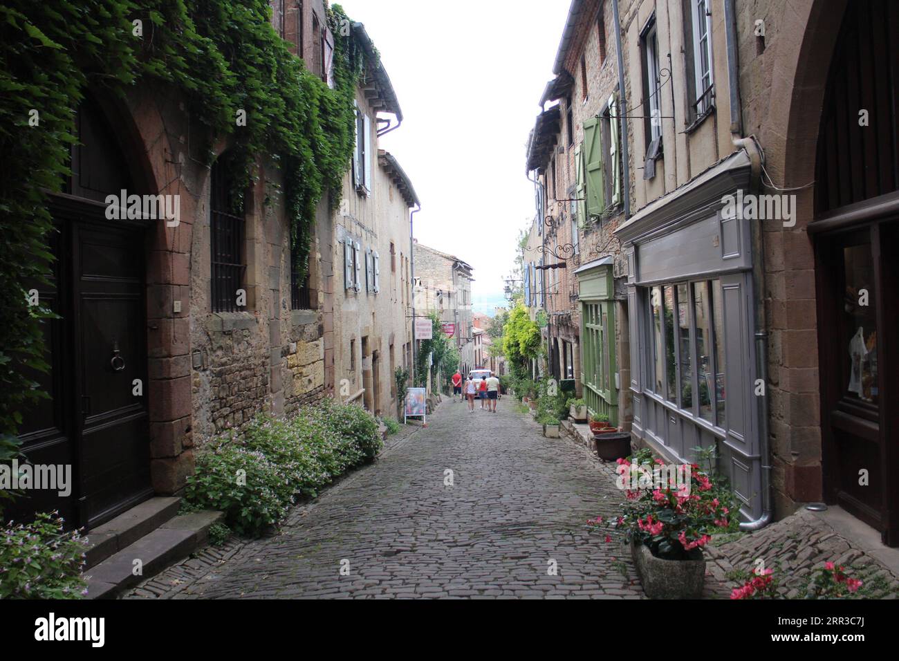 Cordes-sur-Ciel, das schöne Dorf in Frankreich Stockfoto