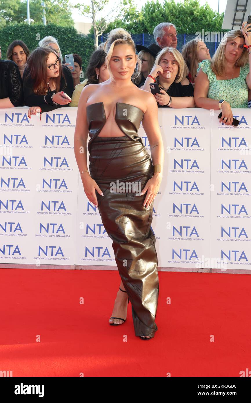 Safran Barker, National Television Awards, Londons O2, London, UK, 05. September 2023, Foto: Richard Goldschmidt Stockfoto