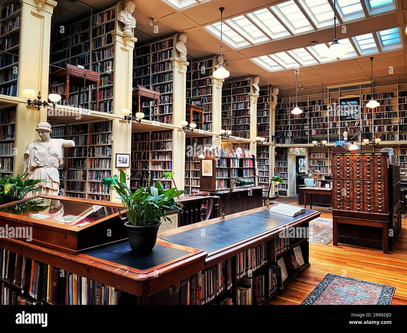 Das Providence Athenaeum in Providence, Rhode Island Stockfoto